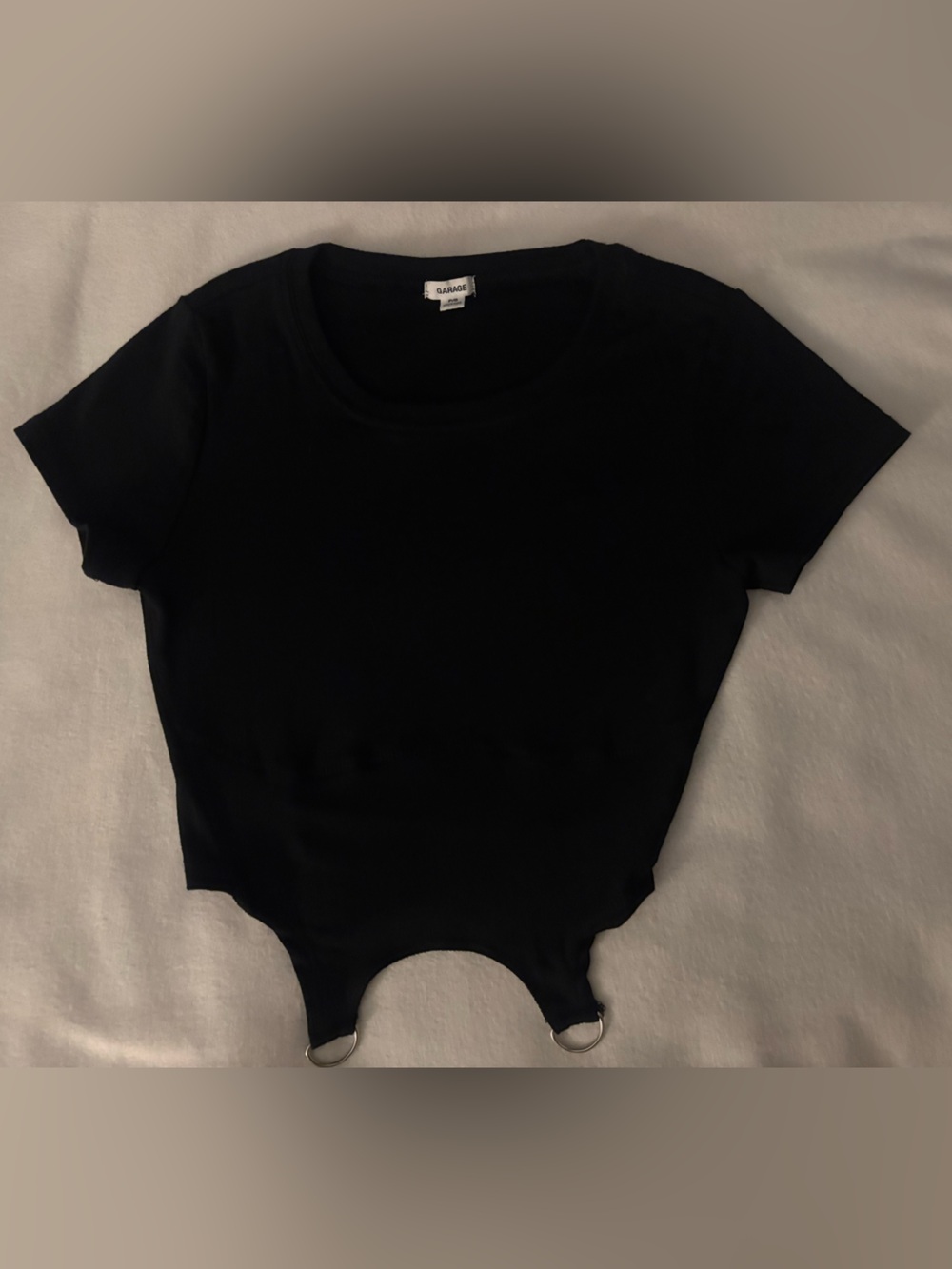 Garage crop top